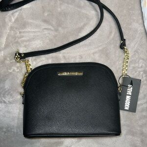 Steve Madden Black Maggie Crossbody
